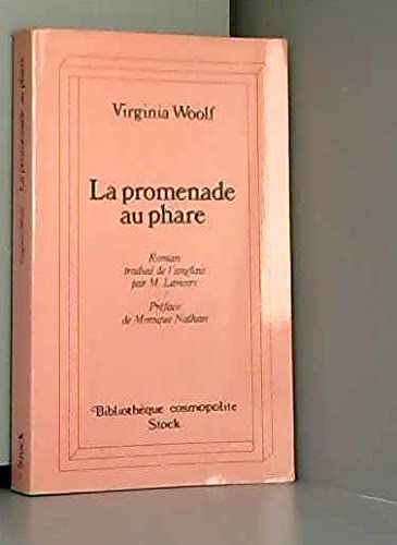 Couverture de La Promenade au phare (Bibliothèque cosmopolite)