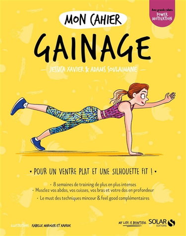 Couverture de Mon cahier gainage : pour un ventre plat et une silhouette fit !
