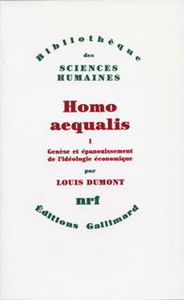 Homo aequalis : genèse et épanouissement de l'idéologie économique