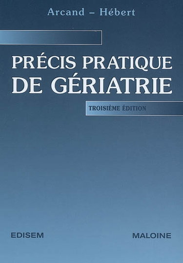 Couverture de Précis pratique de gériatrie