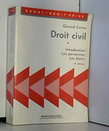 Droit civil / introduction, les personnes, les biens