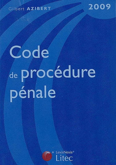 Code de procédure pénale 2009