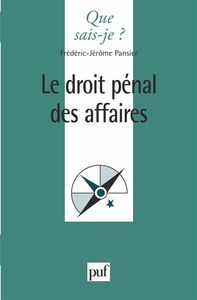 Le Droit pénal des affaires