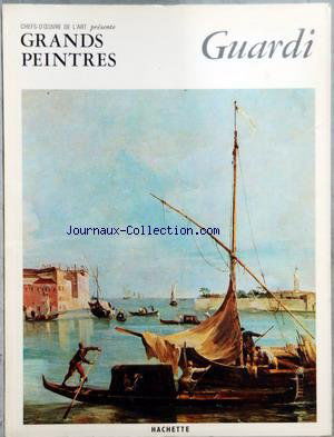 CHEFS D'OEUVRE DE L'ART - GRANDES PEINTRES - GUARDI