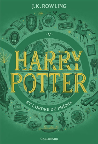 Couverture de Harry Potter. Vol. 5. Harry Potter et l'ordre du Phénix par J.K. Rowling