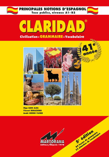 Claridad: Grammaire, civilisation, vocabulaire