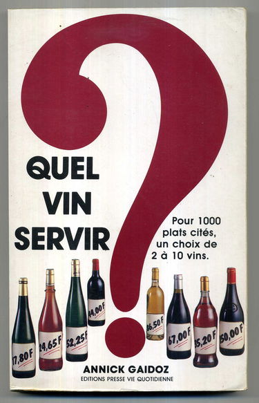 Quel vin servir ?