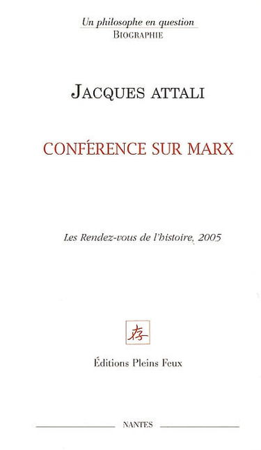 Conférence sur Marx