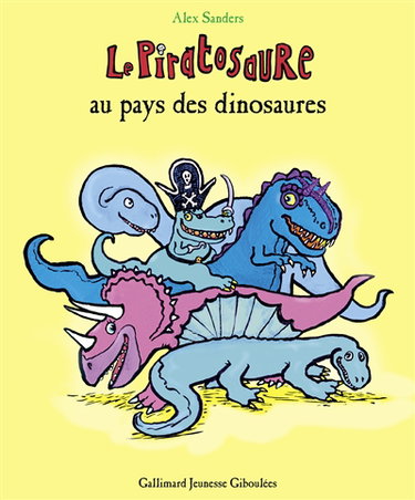 Couverture de Le piratosaure au pays des dinosaures