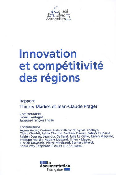 Innovation et compétitivité des régions