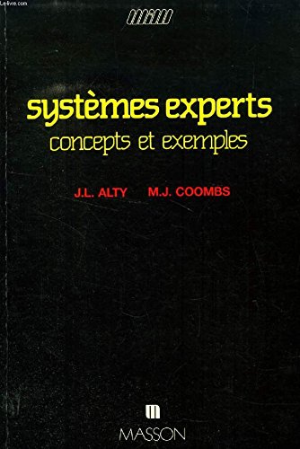 Couverture de Systèmes experts : concepts et exemples