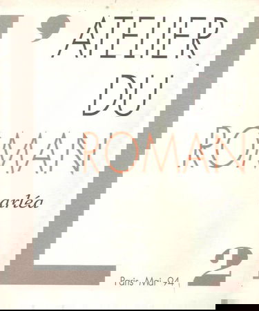 Atelier du roman (L'), n° 2. Sur Gombrowicz