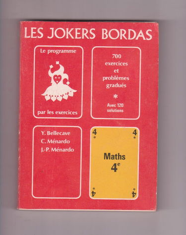 Mathématiques : 4e, 700 exercices, 120 corrigés