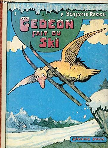 Couverture de Gédéon fait du ski par Benjamin Rabier