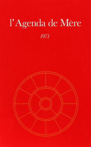 L'Agenda de Mère. Vol. 12. 1971