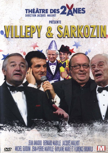 Couverture de Théâtre des 2 Anes 'villepy et Sarkozin'