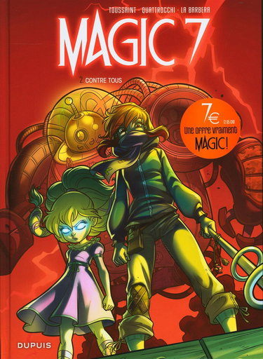 Couverture de Magic 7 - Tome 2 - Contre tous (Opé jeunesse 7¤)