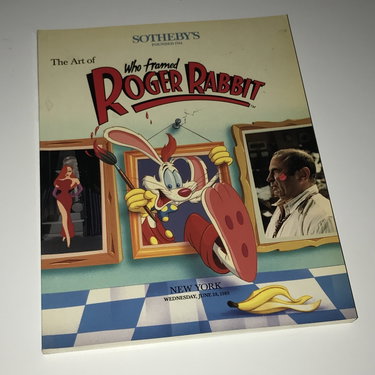 Couverture de The Art of Who Framed Roger Rabbit - Sotheby's New York Catologue June 28 1989