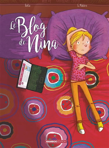 Couverture de Le blog de.... Vol. 1. Le blog de Nina