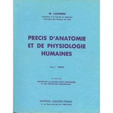 Précis d'anatomie et de physiologie humaines