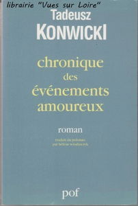 Chronique des événements amoureux