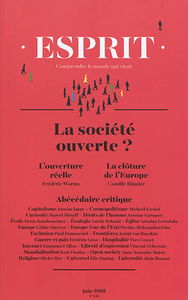 Esprit, n° 445. La société ouverte ?
