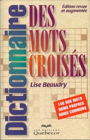 Dictionnaire des mots croisés