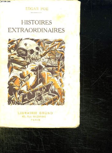 Couverture de HISTOIRES EXTRAORDINAIRES.