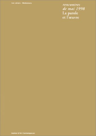 La parole et l'oeuvre : art et éducation