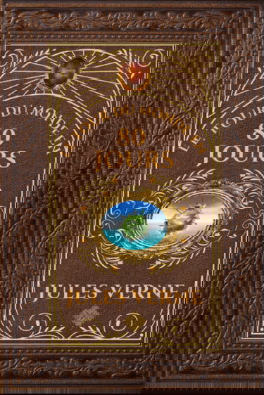 Le Tour du monde en 80 jours - Jules Verne: Édition collector intégrale - Grand format 15 cm x 22 cm - (Annotée d'une biographie)