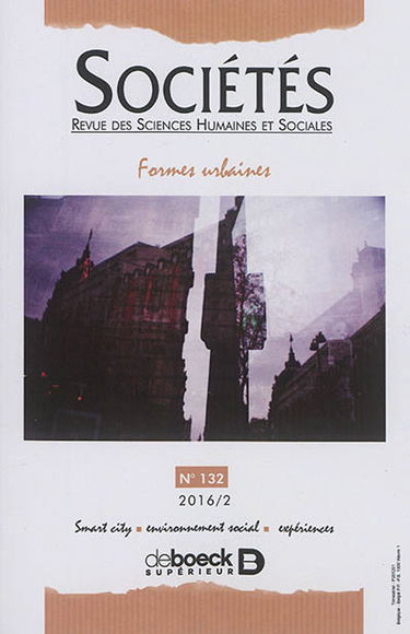 Sociétés, n° 132. Formes urbaines