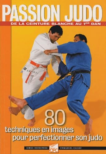 Couverture de 80 techniques en images pour perfectionner son judo