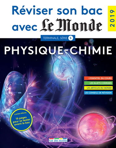 Physique chimie, terminale série S
