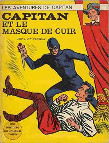 Couverture de Capitan (Les aventures de) - tome 3 : Capitan et le masque de cuir