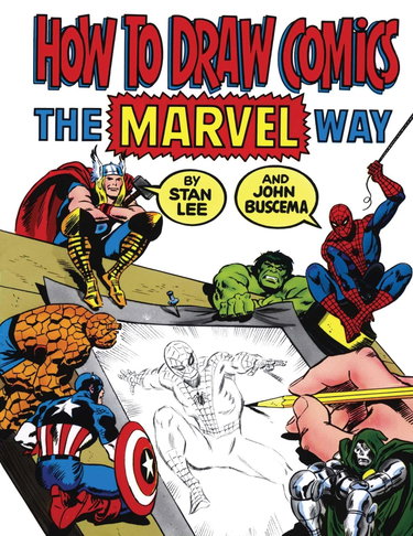 Couverture de How To Draw Comics The Marvel Way
