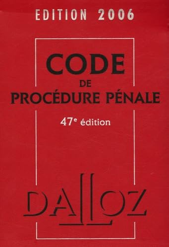 Code de procédure pénale 2006