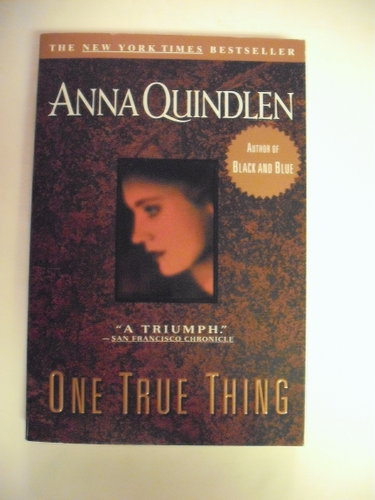 Couverture de One True Thing