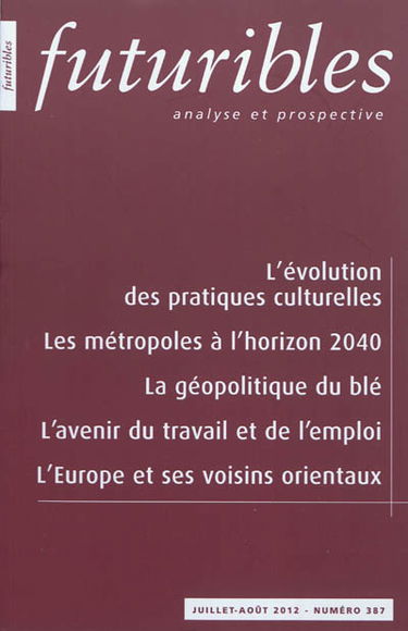 Futuribles, n° 387