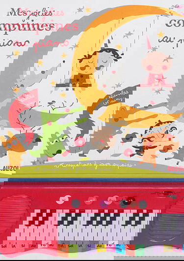 Mes jolies comptines au piano : 15 comptines à jouer au piano