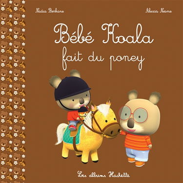 Bébé Koala. Bébé Koala fait du poney