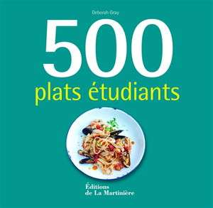 500 plats étudiants