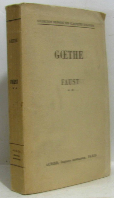 Couverture de Faust. Deuxième partie