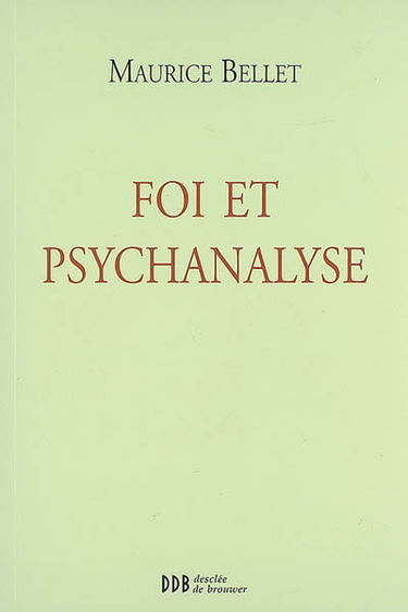 Foi et psychanalyse