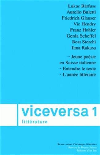 Viceversa littérature, N° 1/2007 :