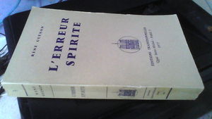 L'Erreur spirite