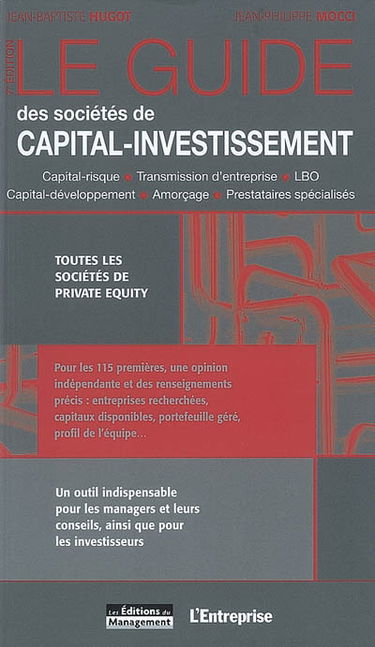 Le guide des sociétés de capital-investissement