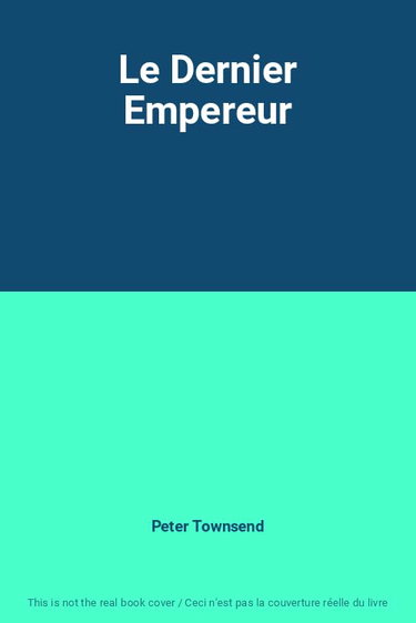 Couverture de Le Dernier Empereur