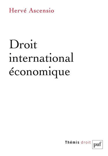 Droit international économique
