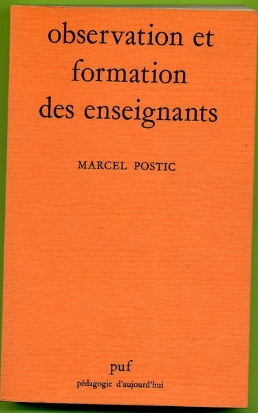 Observat.& formation des enseignants