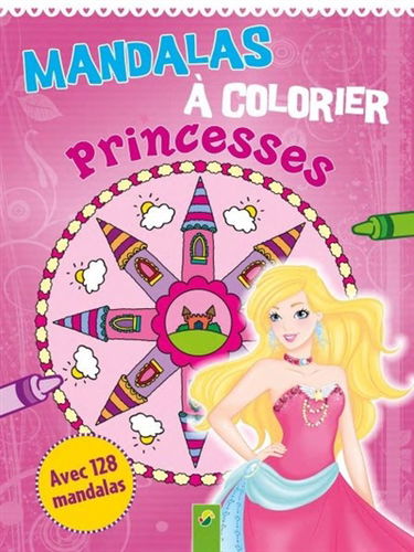 Mandalas à colorier : princesses